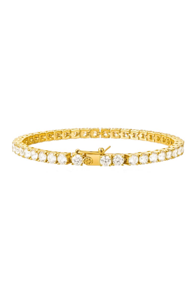 Zoe Tennis Bracelet, Main, color, Gold