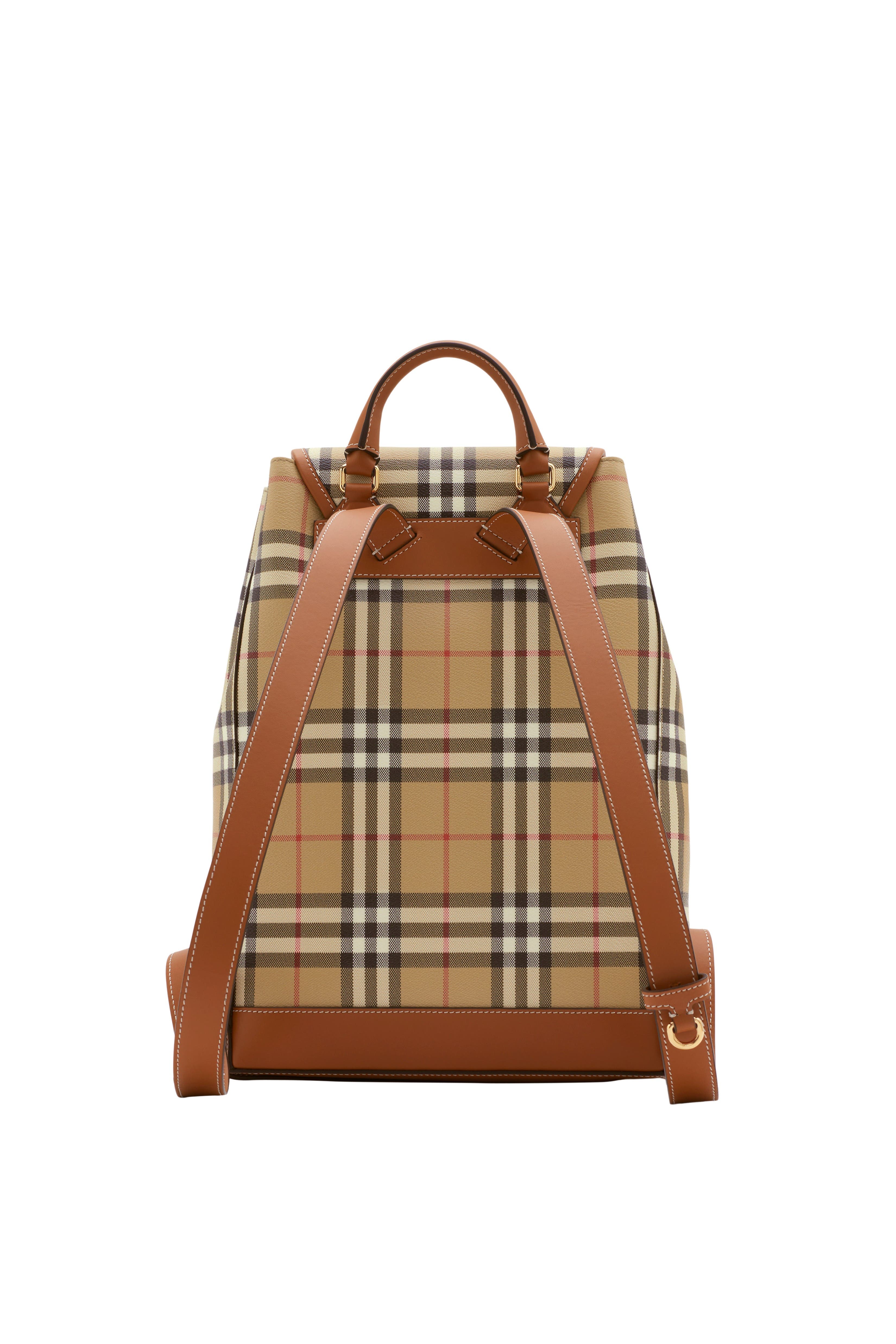 Burberry Check Backpack, Alternate, color, 