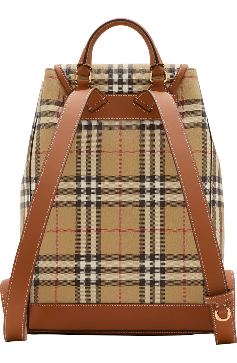 Burberry Check Backpack, Alternate, color,
