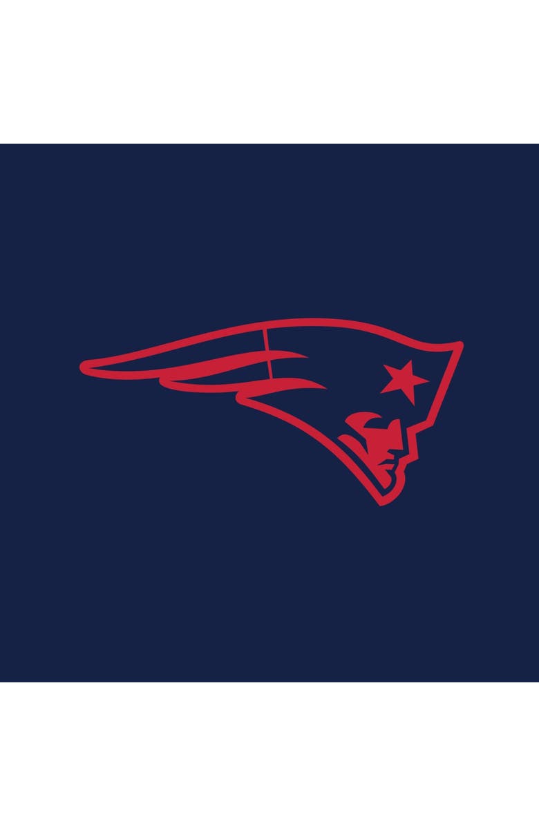 FANATICS Women's Fanatics Navy/White New England Patriots Backup Option Long Sleeve Hoodie T-Shirt, Alternate, color, Navy