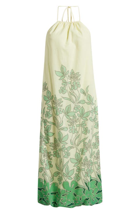 Dani Floral Print Midi Dress