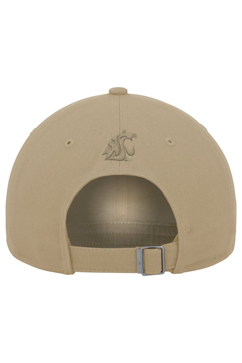 Men's Nike Beige Washington State Cougars Club Adjustable Hat, Alternate, color, Beige