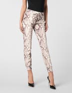 PHILIPP PLEIN Jogging Pants All-Over Python Women