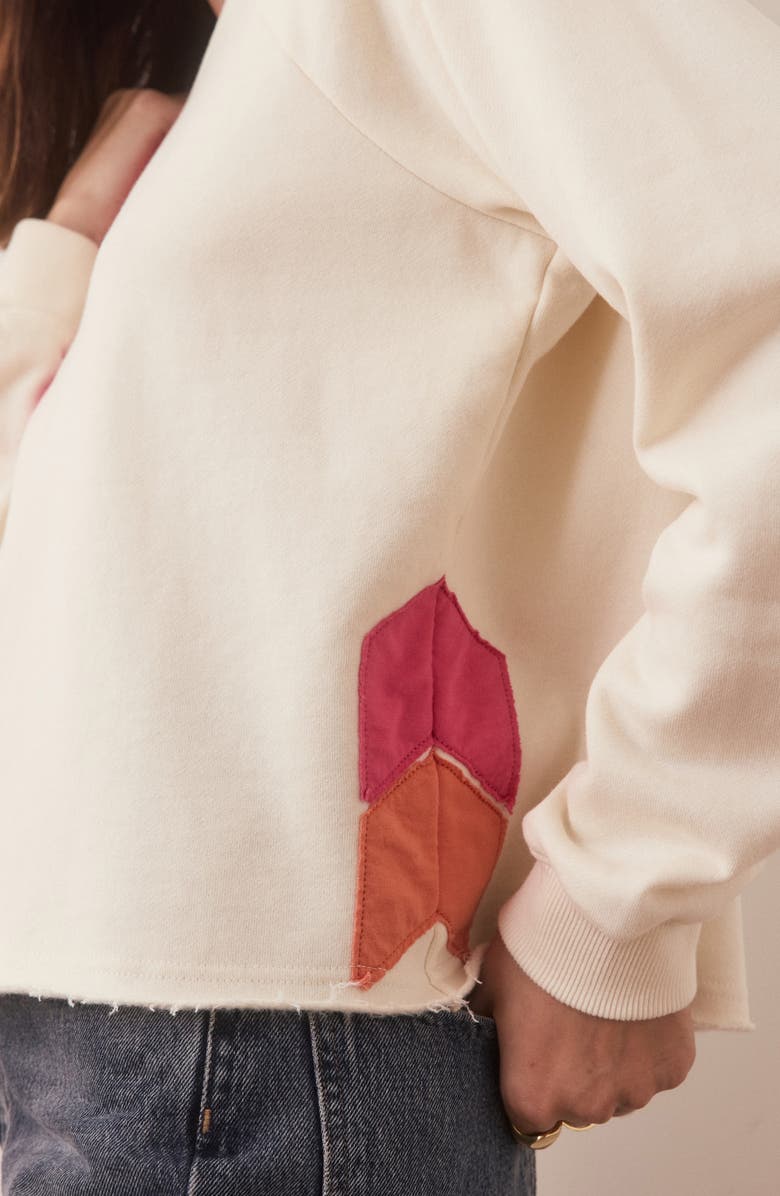 Marine Layer Archive Summit Cutoff Sweatshirt, Alternate, color, 