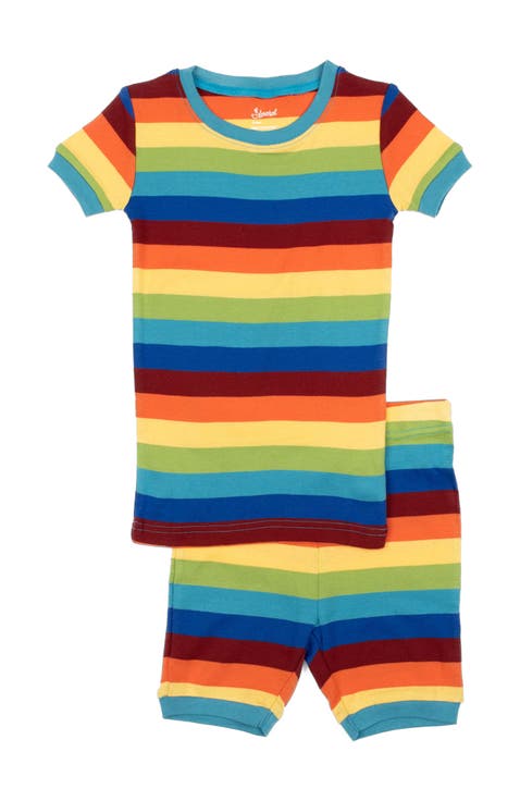 Kids Short Sleeve Cotton Striped Matching Family Pajamas (Toddler, Little Kid 
Big Kid)