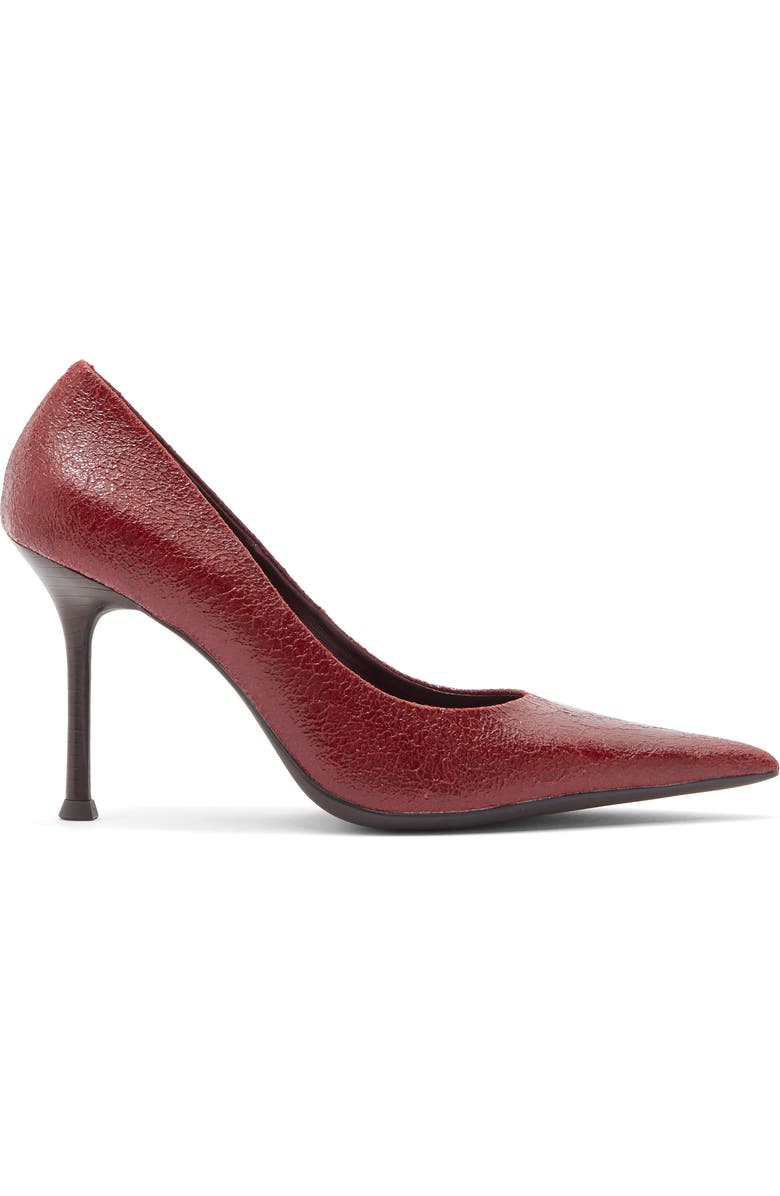 Jeffrey Campbell Risk Taker Pointed Toe Pump, Alternate, color, Red Crackle
