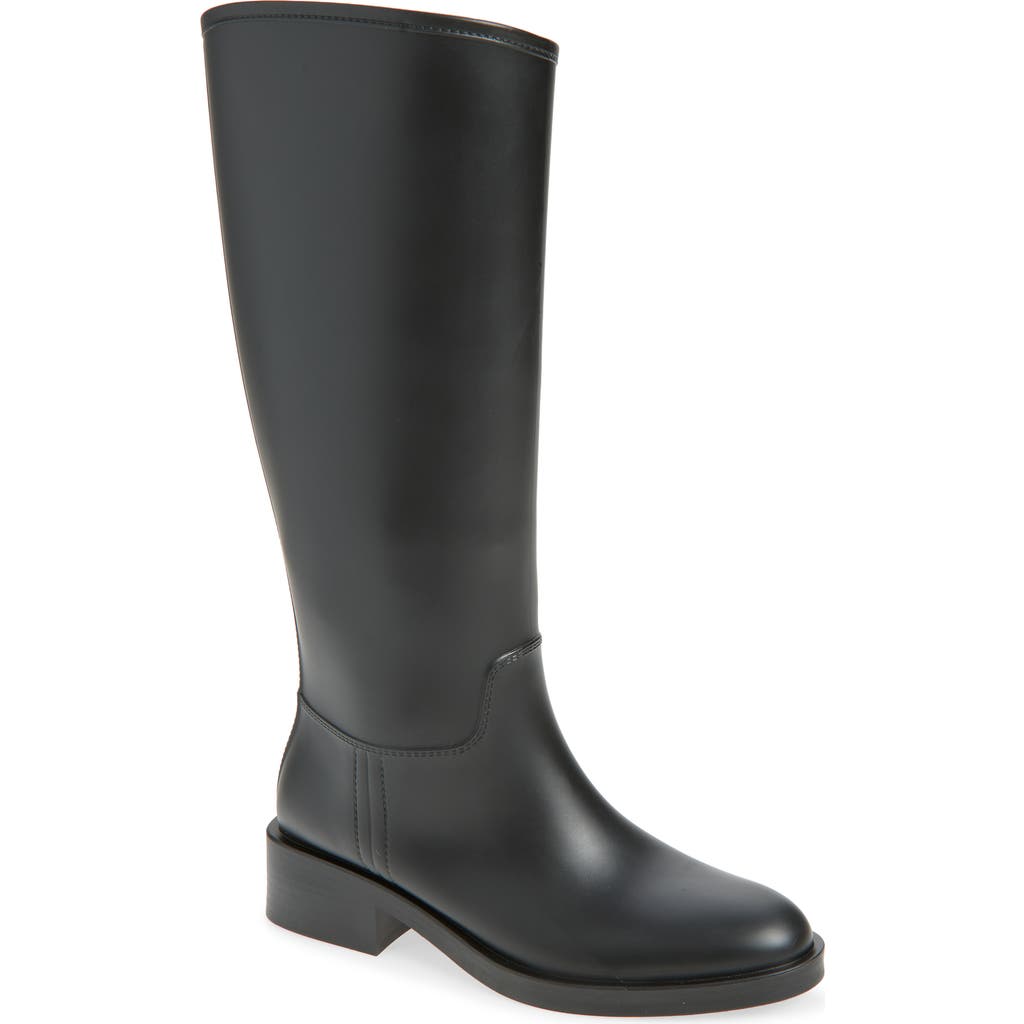 Jeffrey Campbell Torrential Knee High Boot In Black