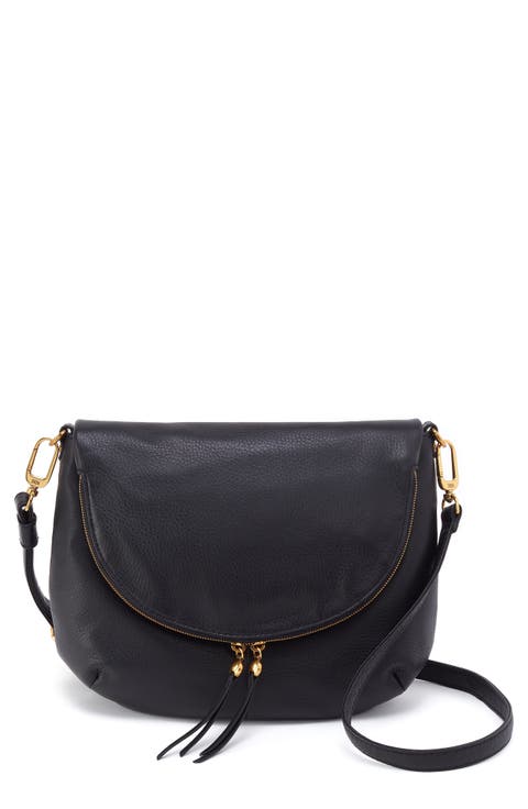 Fern Leather Messenger Bag