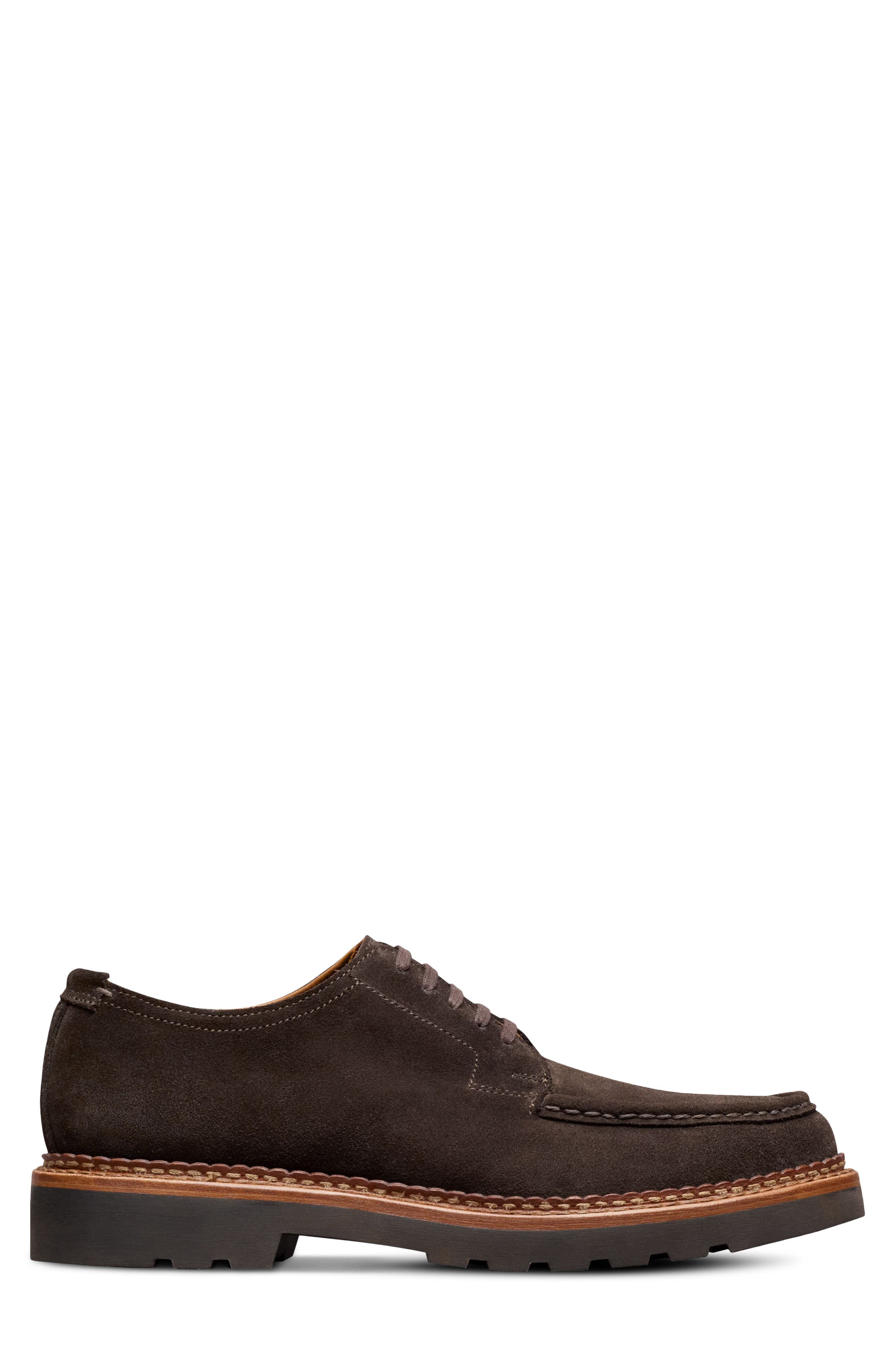 Cillian Apron Toe Derby, Alternate, color, VINTAGE HICKORY