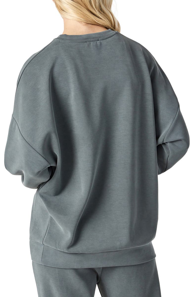 Mavi Jeans Oversize Sweatshirt, Alternate, color, Urban Chic