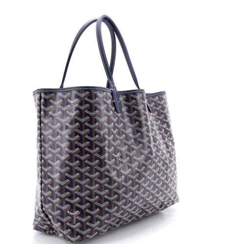 Pre-owned Goyard Goyard Saint Louis Tote Coated Canvas Pm In Pink