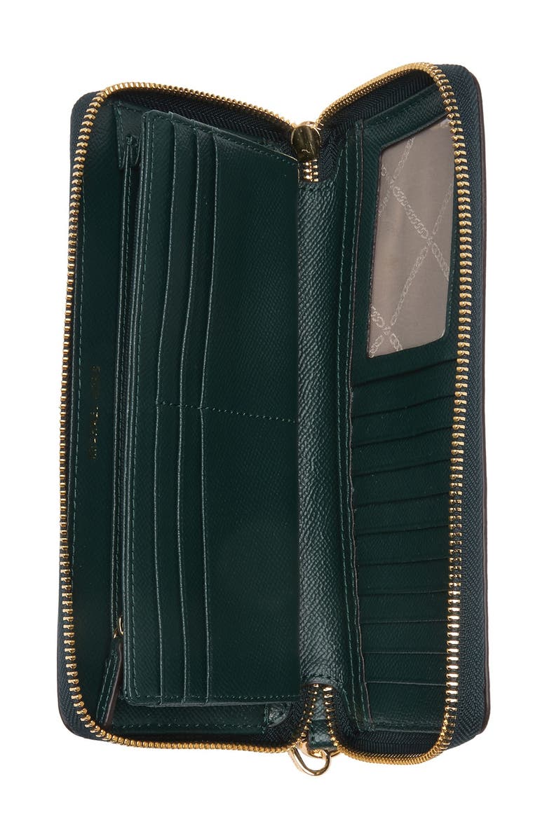 MICHAEL Michael Kors 'Jet Set' Leather Travel Wallet, Alternate, color,