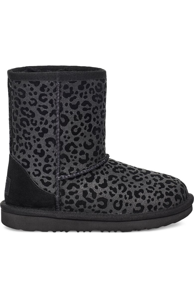 UGG<sup>®</sup> Classic II Glitter Leopard Boot, Alternate, color,