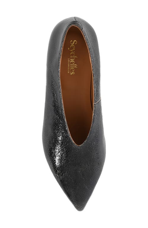 Seychelles Libertine Pointed Toe Kitten Heel Pump In Black