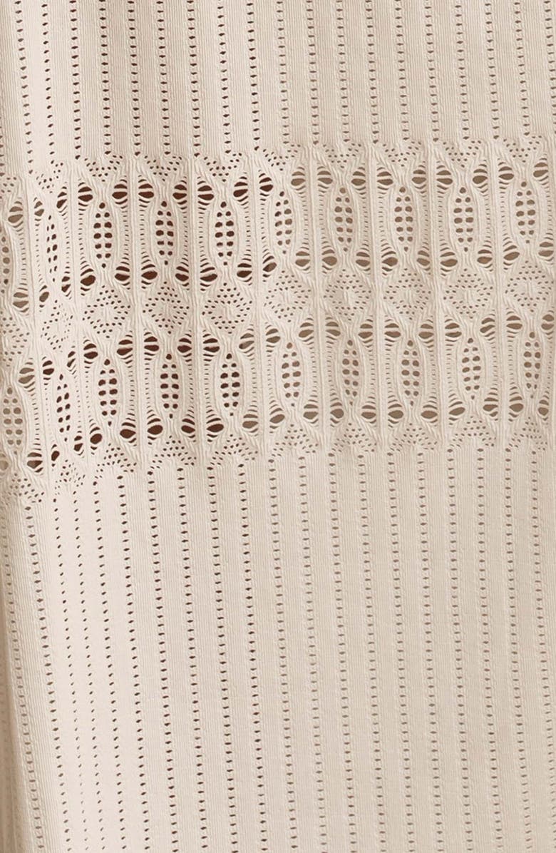 Cosita Linda Open Stitch Sleeveless Cover-Up Maxi Dress, Alternate, color, 