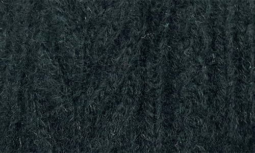Portolano Cable Knit Cashmere Beanie In Black