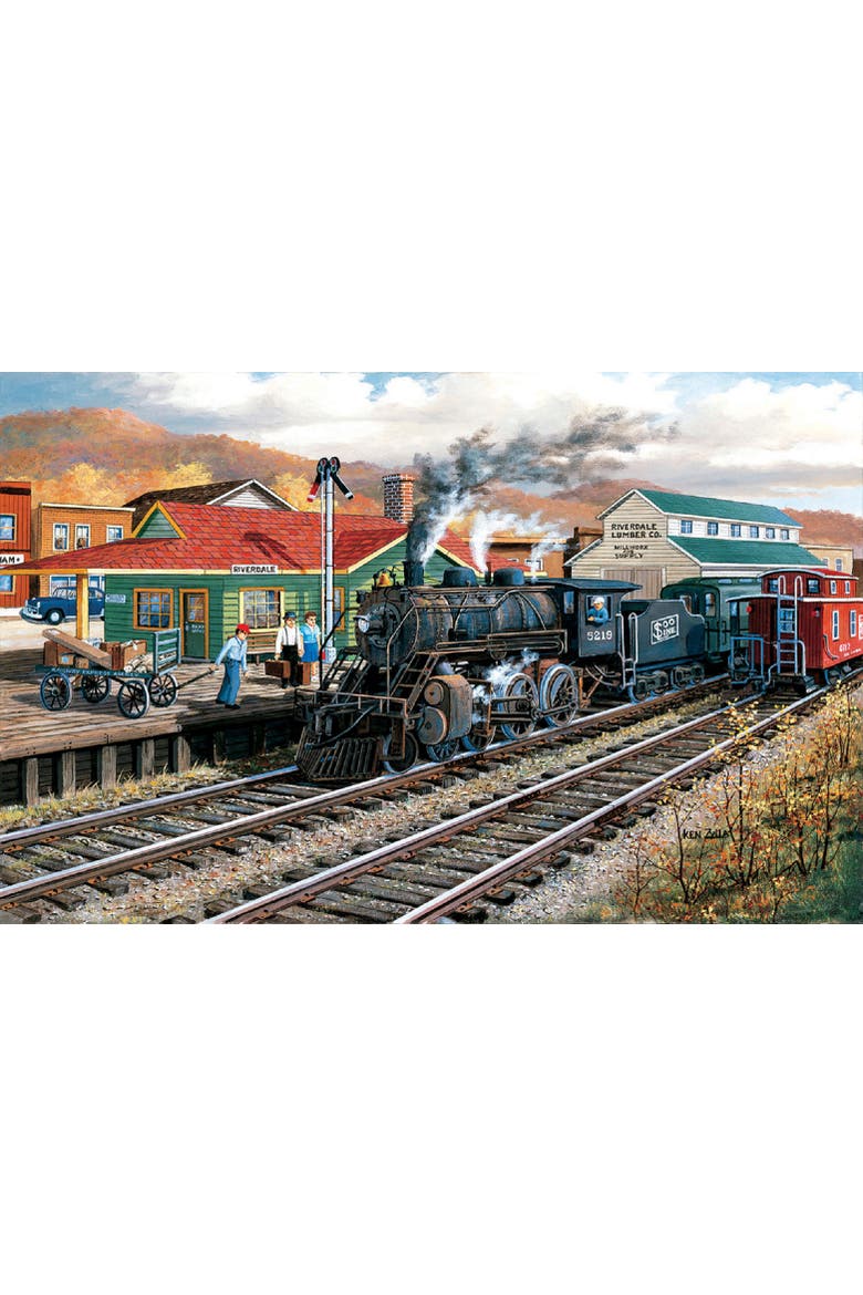 Memory Junction 1000 piece Jigsaw Puzzle for Adults, Alternate, color, Multicolor