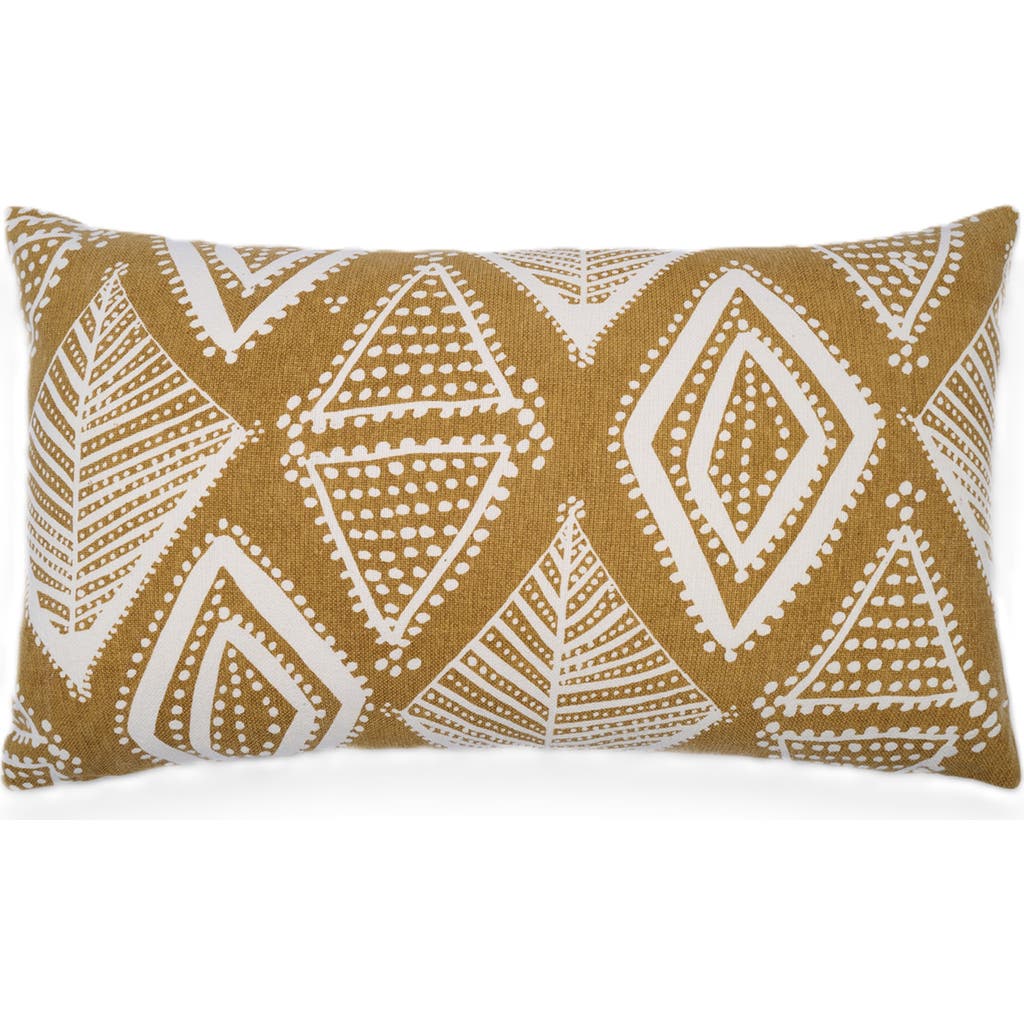 Naki & Ssam Artisan Mirage Intricate Arabesque Pattern Lumbar Pillow Cover
