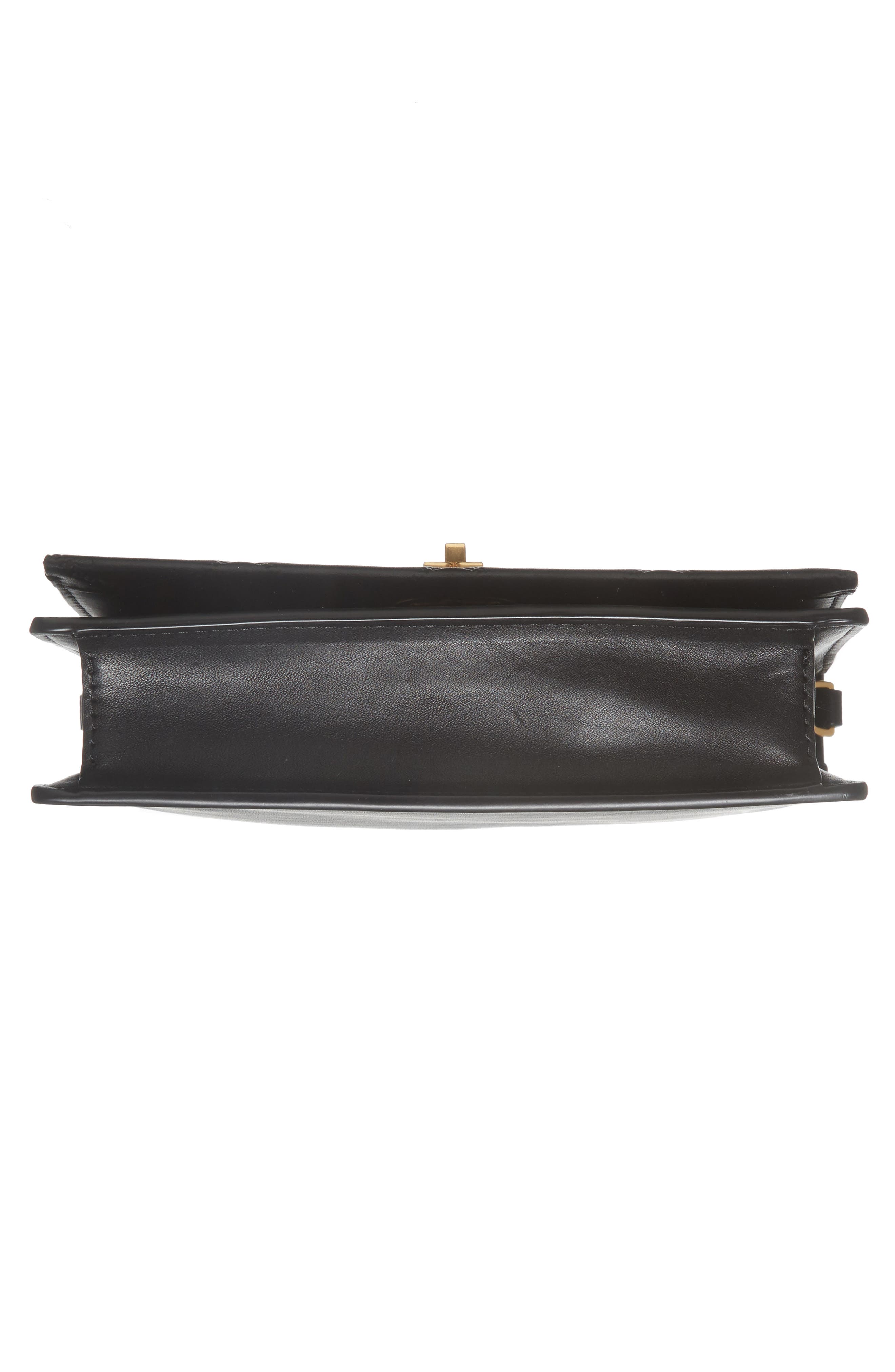 Tory Burch Mini Georgia Quilted Leather Shoulder Bag, Alternate, color, 