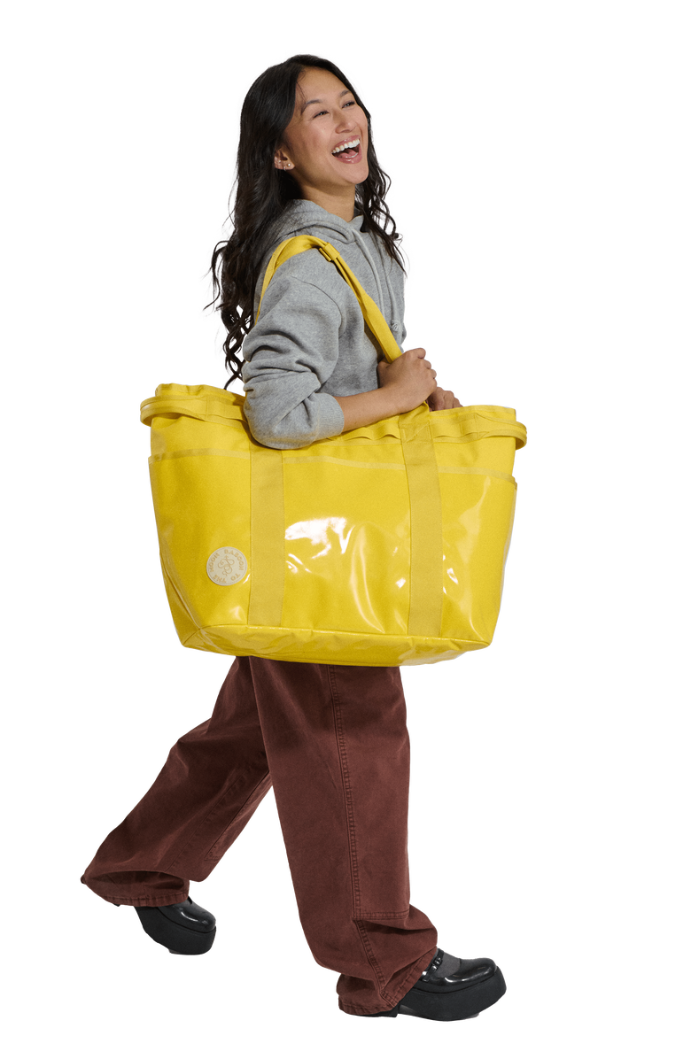 Baboon to the Moon Go-Tote Mega 40L, Alternate, color, Amber