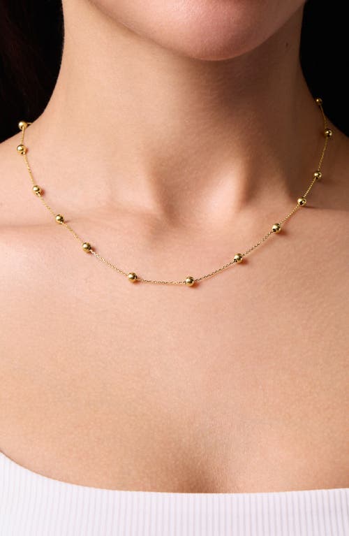 Bony Levy 14k Gold Orb Chain Necklace In Gold