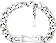 DIESEL® Oval D ID Chain Bracelet