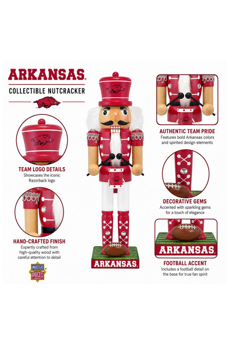 Arkansas Collectible Nutcracker, Alternate, color, Multicolor