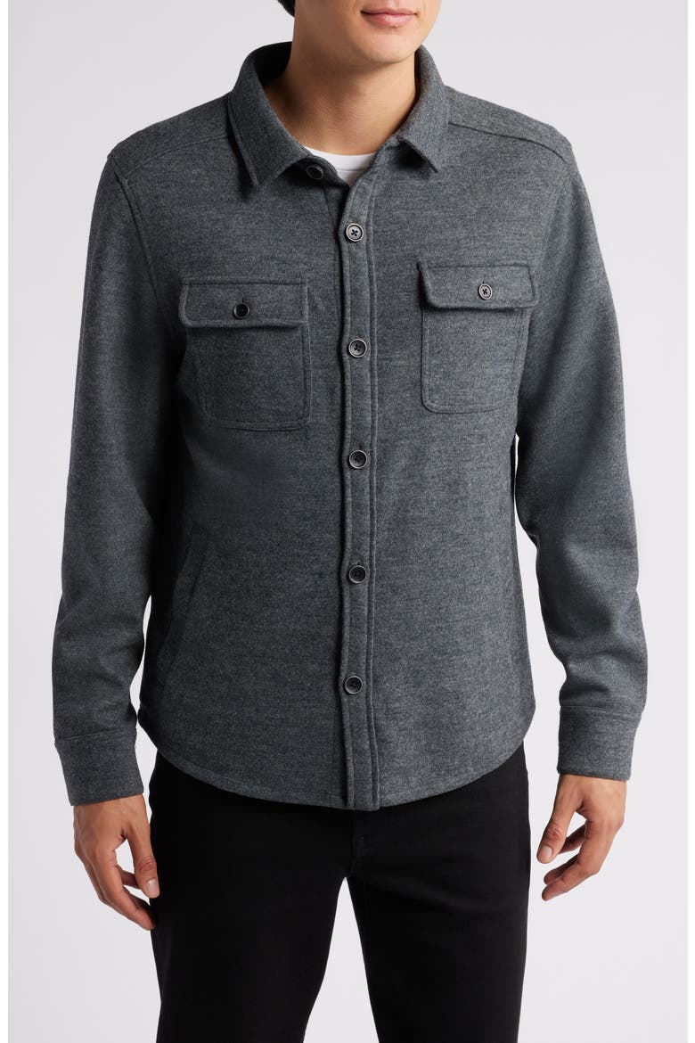 Laureate Overshirt, Alternate, color, GREY