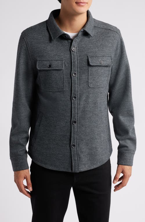 Robert Barakett Laureate Overshirt In Grey