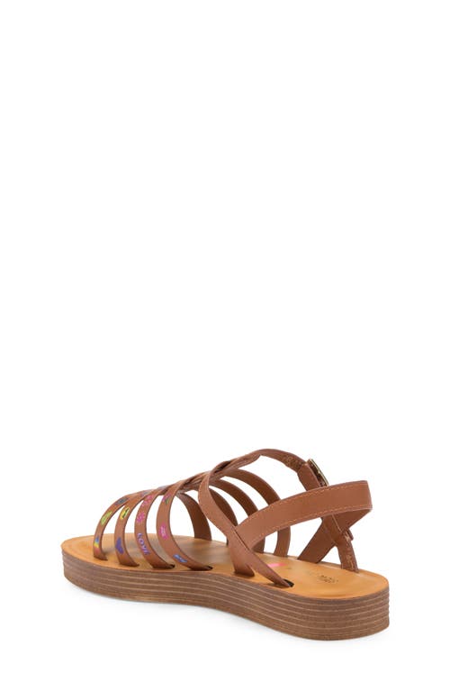 Steve Madden Kids' Jtoken Fisherman Sandal In Brown