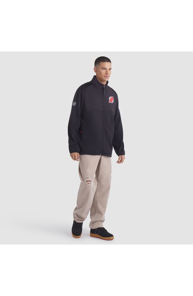 FANATICS Men
s Fanatics Black New Jersey Devils Authentic Pro Rink Full-Zip Jacket, Alternate, color, Black