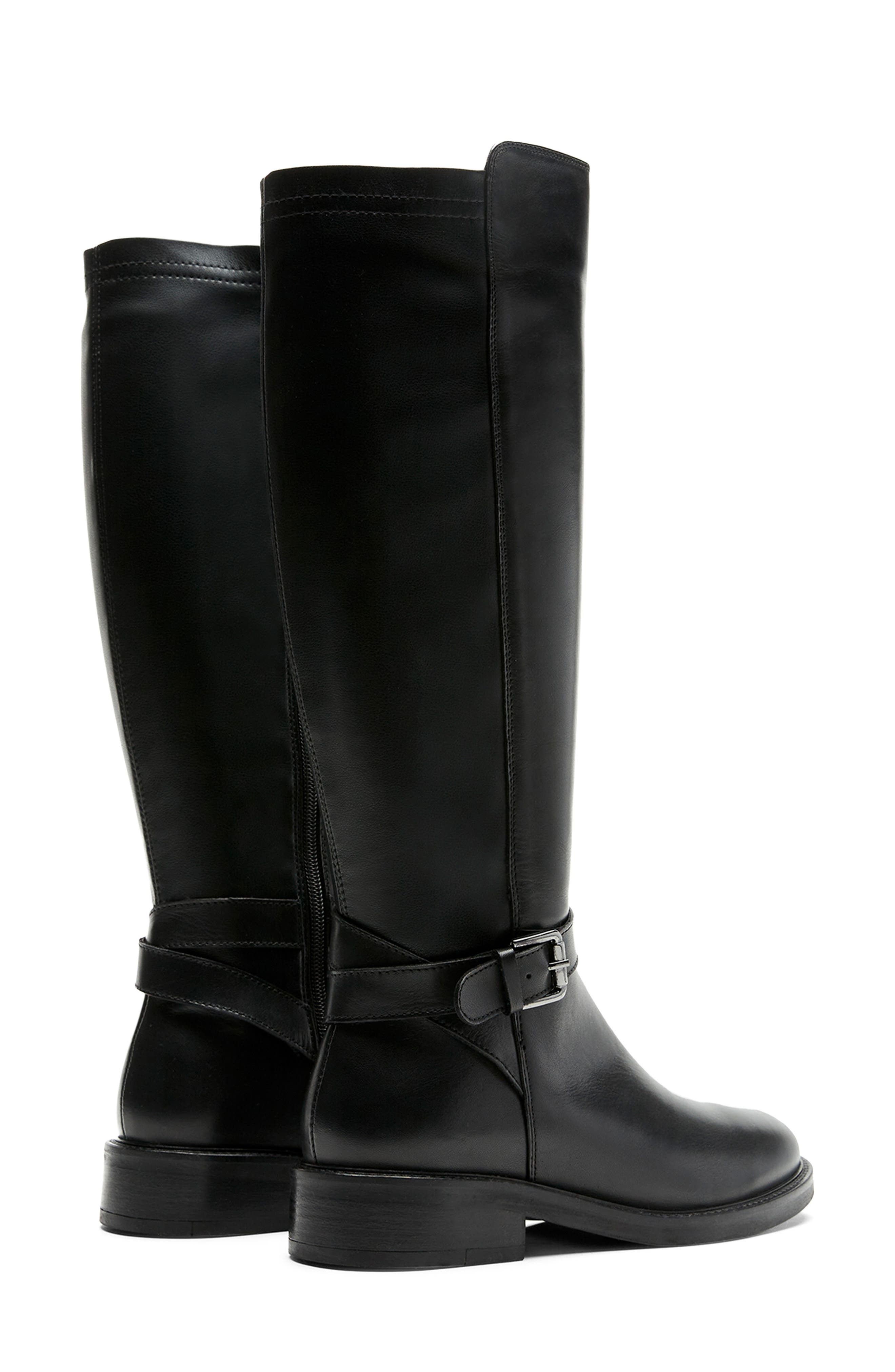La Canadienne Alfa City Dry<sup>™</sup> Waterproof Knee High Boot, Alternate, color, Black Leather