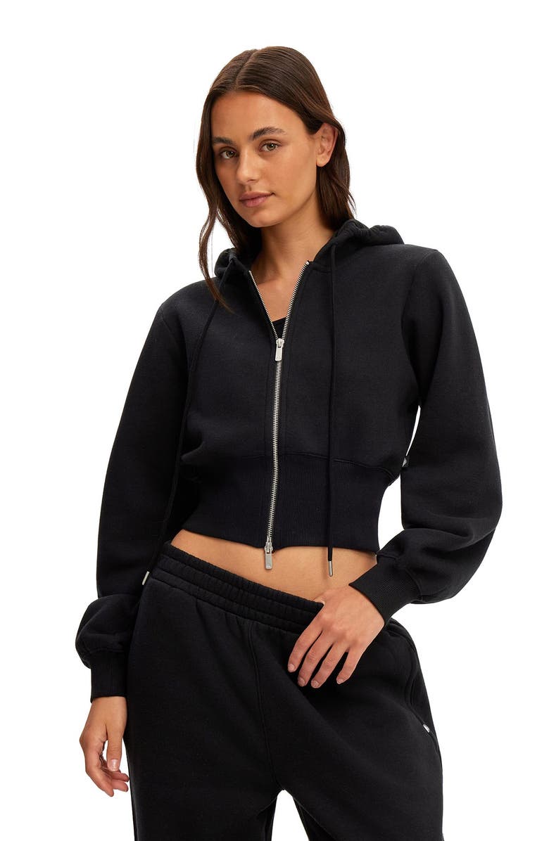 COTTON ON BODY Women's Active Fleece Contour Zip Through, Main, color,