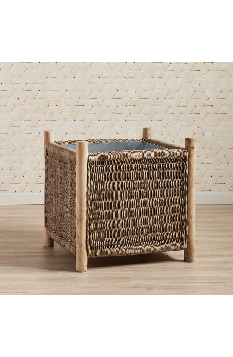 Napa Home & Garden Landon Grand Planter, Alternate, color, Brown