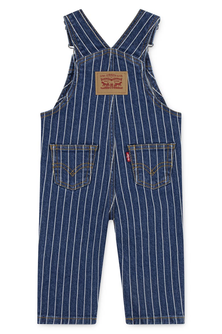 Kids' Herringbone Railroad Overalls, Alternate, color, CONDUCTOR