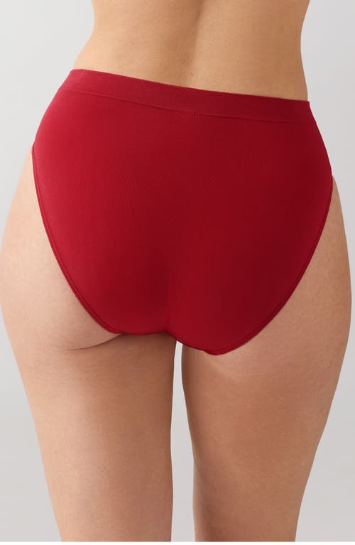 Wacoal B-smooth High Cut Briefs In Red