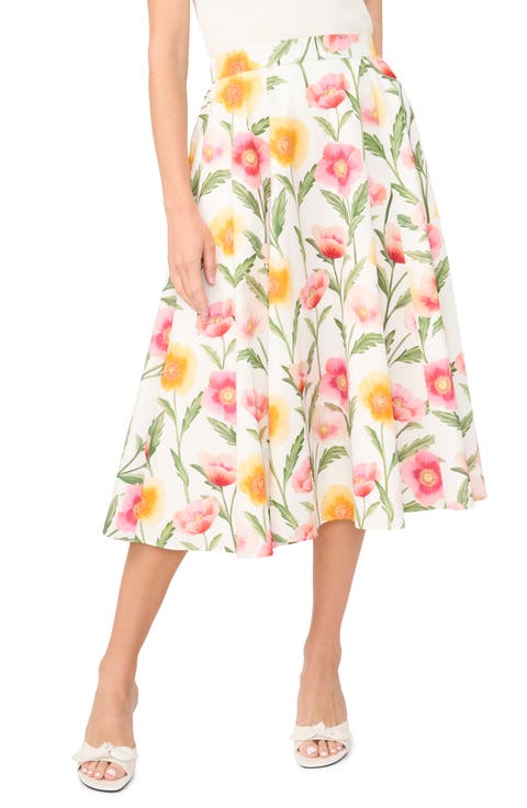 Ida Floral Cotton Skirt