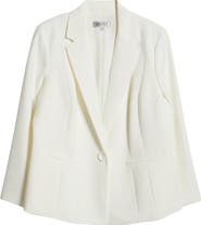 KASPER One Button Blazer