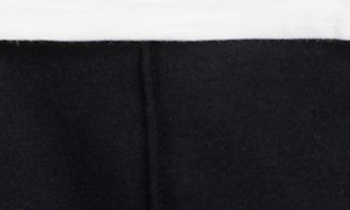 Miles The Label Kids' Cotton Jersey Top & Wide Leg Pants Set In Black