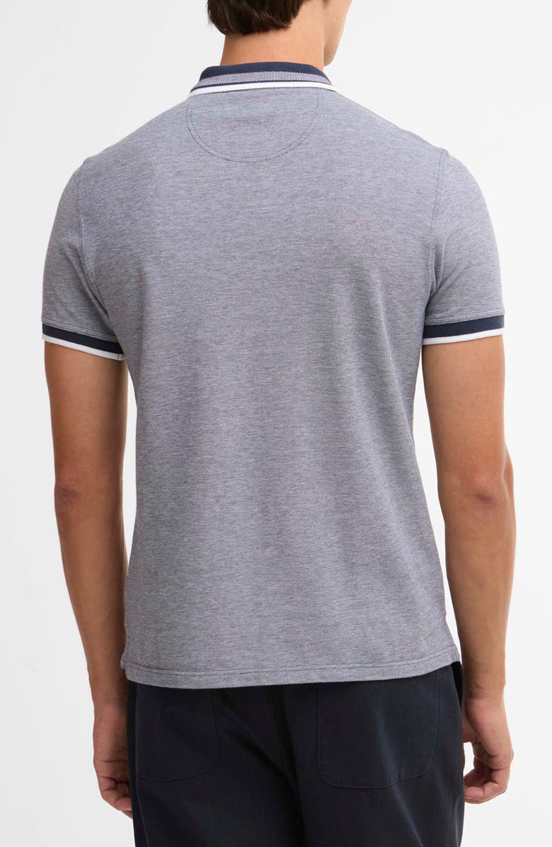 Barbour Castleford Tailored Fit Cotton Piqué Polo, Alternate, color, Navy