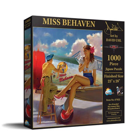 Miss Behavin 1000 piece Jigsaw Puzzle for Adults