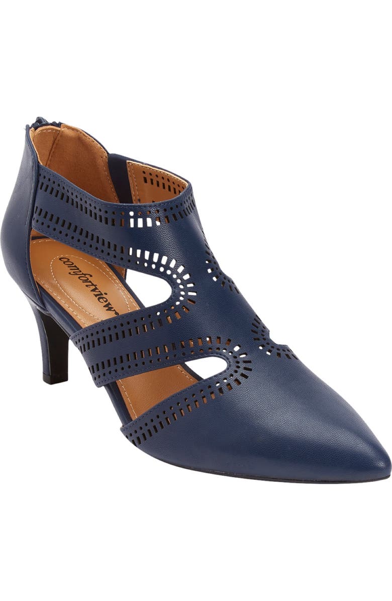 Comfortview The Gia Shootie, Main, color, Navy