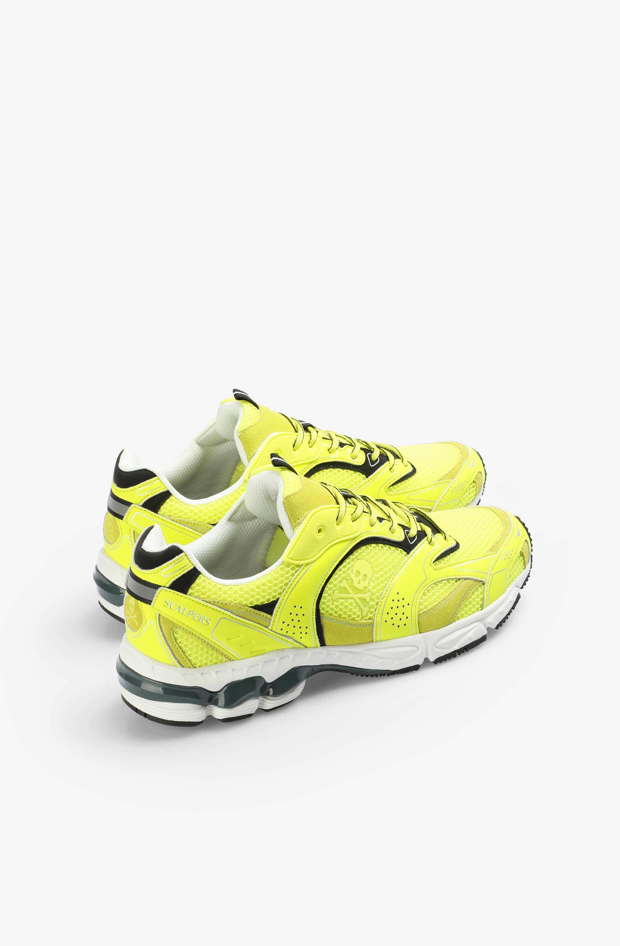 Scalpers Throne Sneakers, Alternate, color, Yellow Fluor