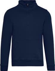 True Classic Fleece Quarter Zip Sweatshirt