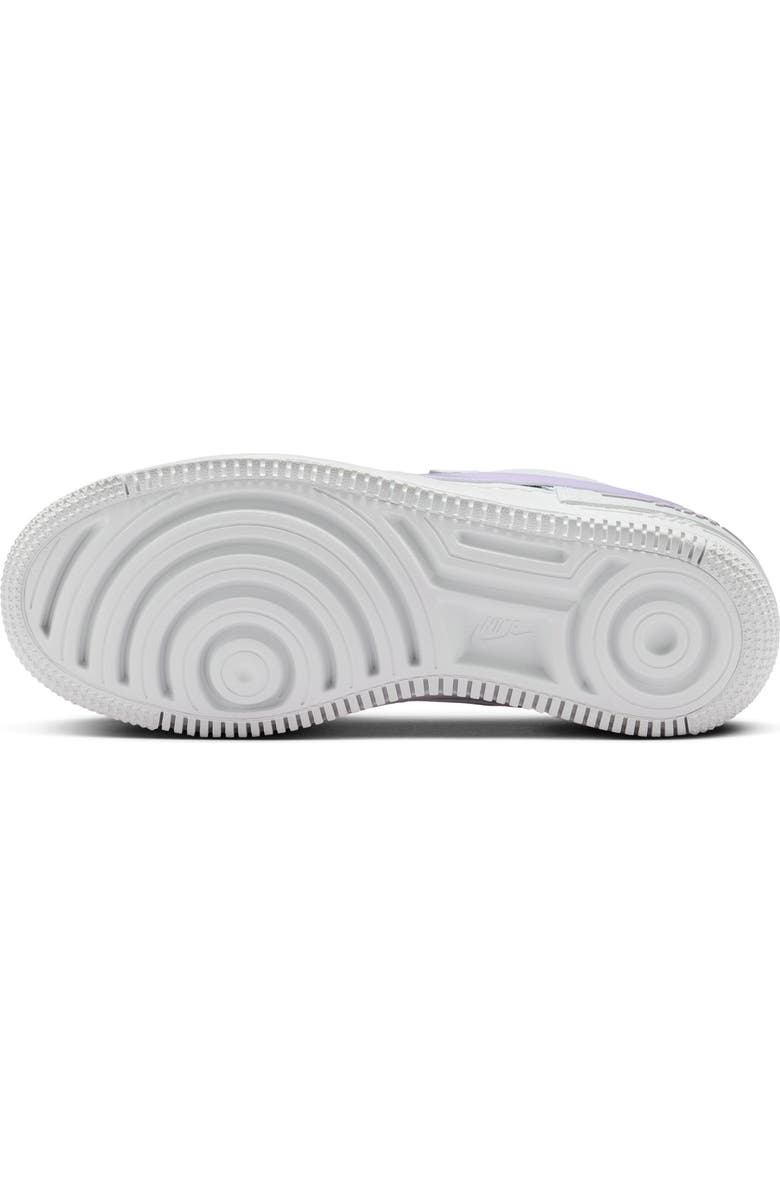 Nike Air Force 1 Shadow Sneaker, Alternate, color, White/ Lilac Bloom/ Photon