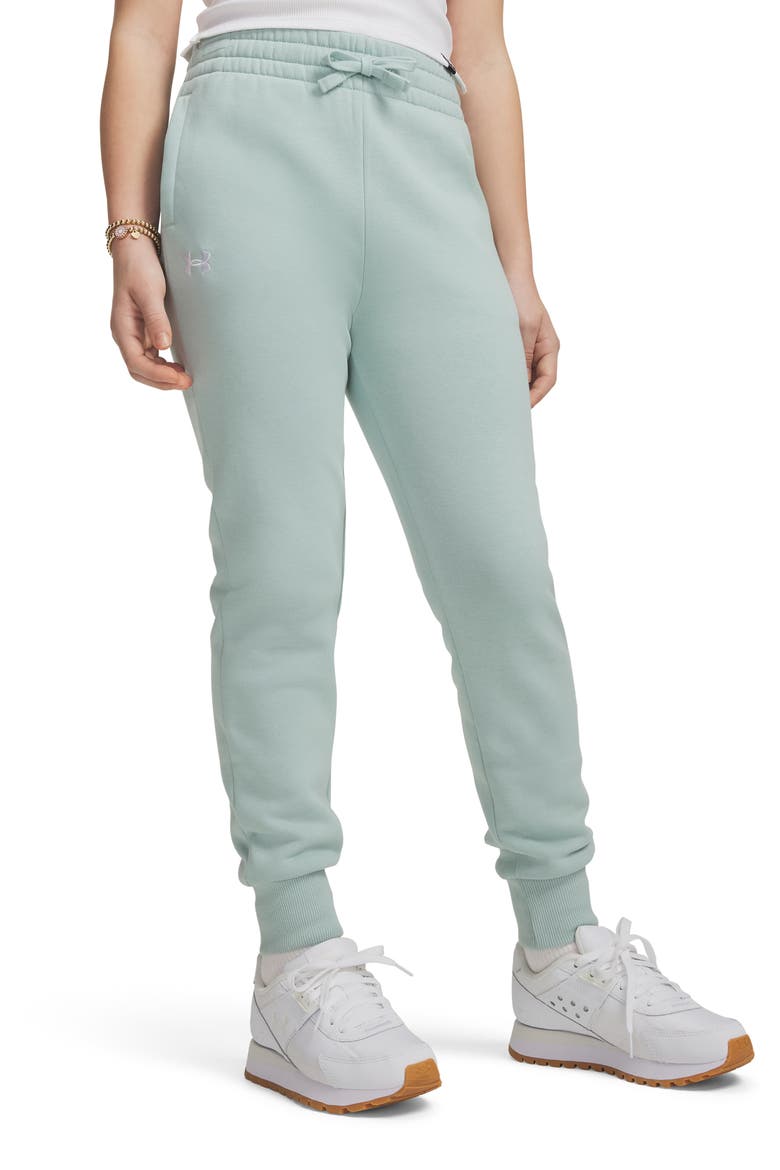 Kids' Rival Fleece Cotton Blend Joggers, Alternate, color, ENAMEL BLUE