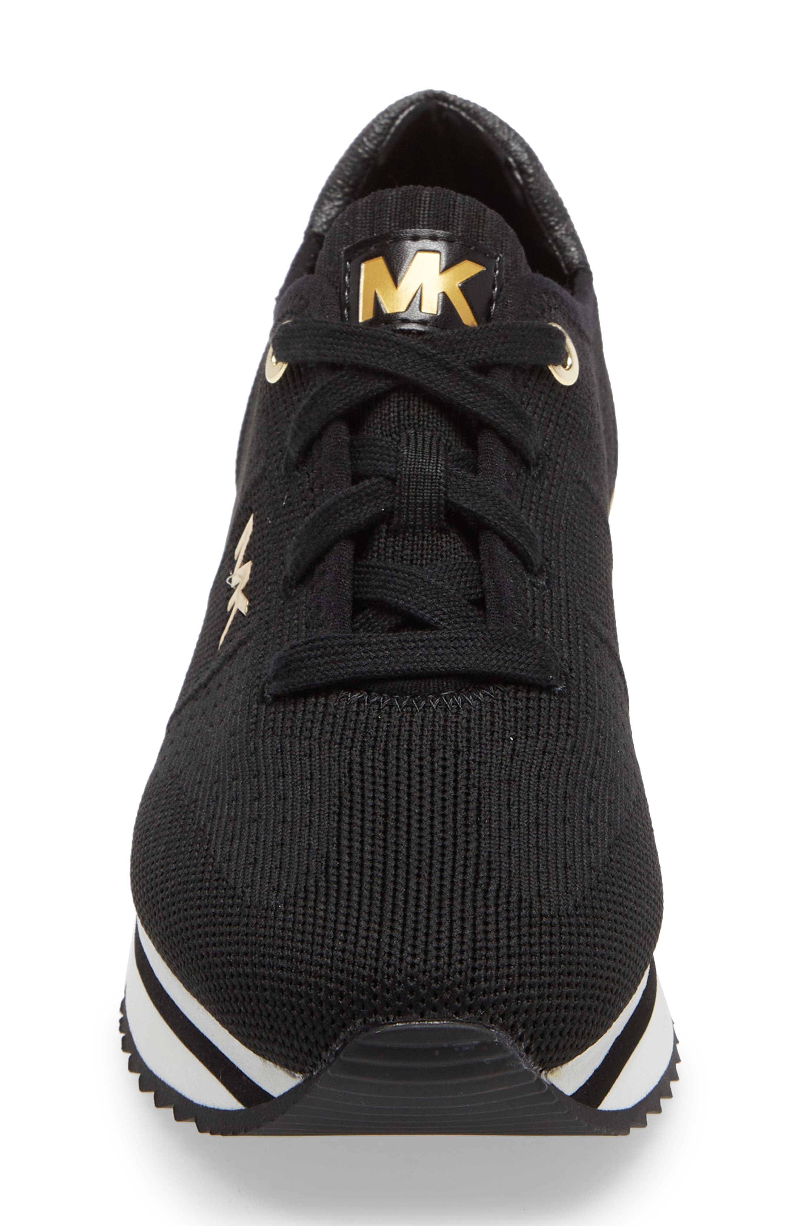 MICHAEL Michael Kors Monique Knit Sneaker, Alternate, color, 