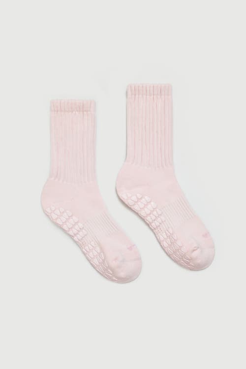 Fraise Primrose Slouch Grip Socks In Multi