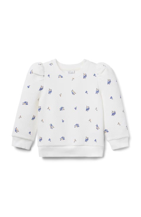 Floral Quilted Sweatshirt (Infant)