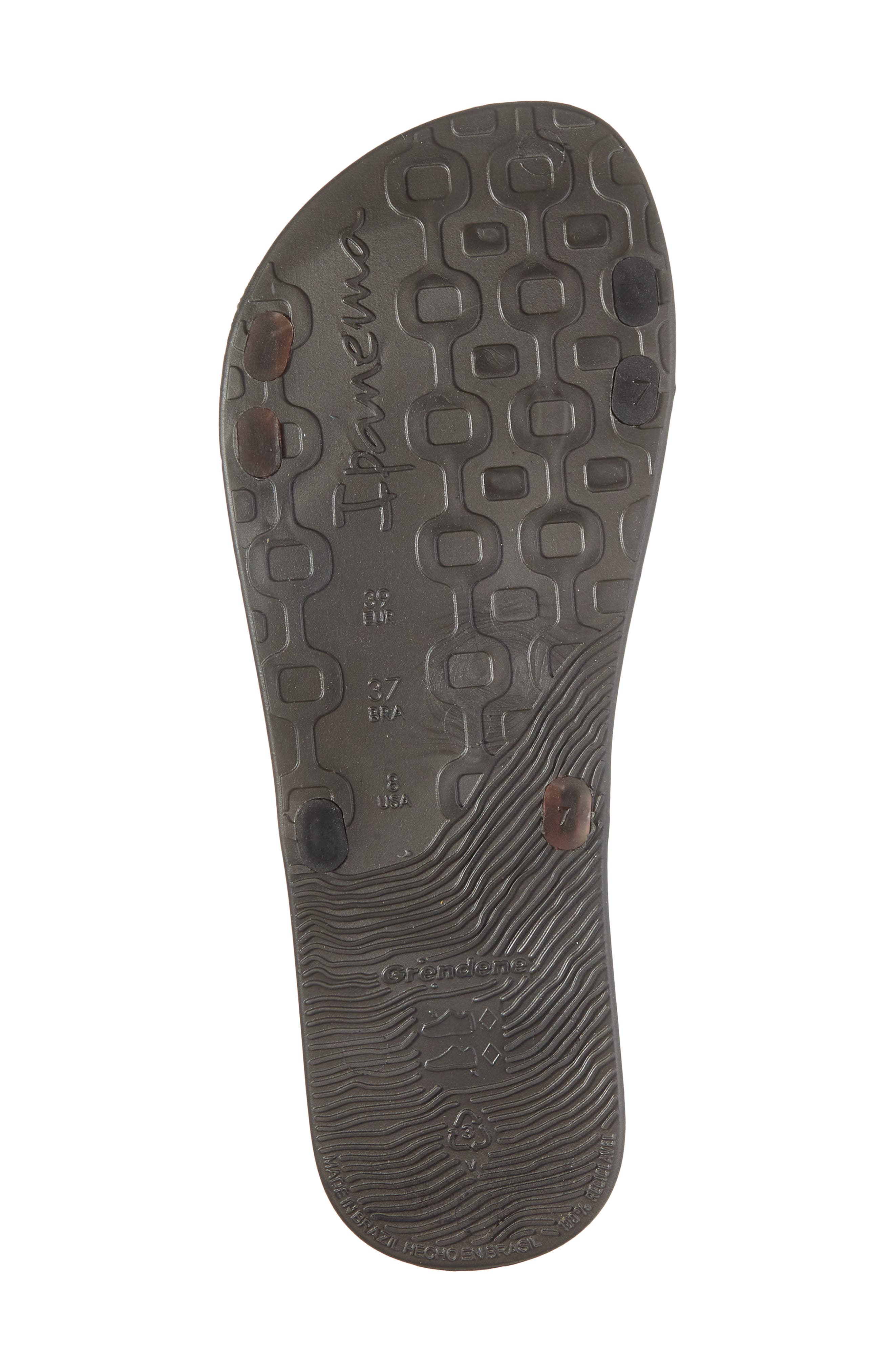 Ipanema Sense Slide Sandal, Alternate, color, Black/ Tortoiseshell